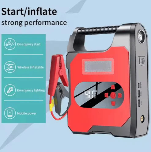 Large Capacity Multifunction Car Emergency Start Power Supply Car Jump Starter Car air Pump Power Bank