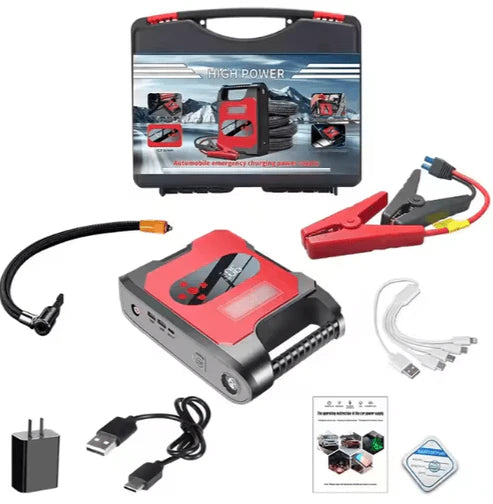 Large Capacity Multifunction Car Emergency Start Power Supply Car Jump Starter Car air Pump Power Bank