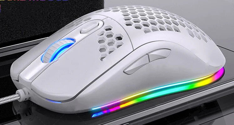 E-Sports Mechanical Wired Gaming Mouse With Rgb Glow - Prime Cart X